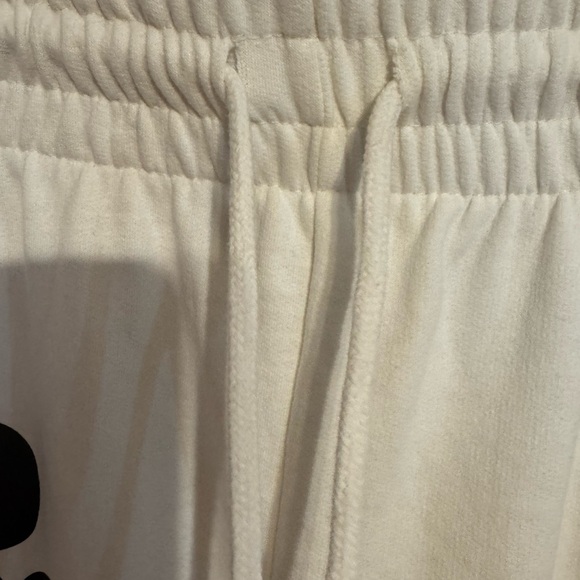 NWT Disney Mickey Mouse Design Women's Winter White Jogger   SMALL  #4 - Picture 9 of 12